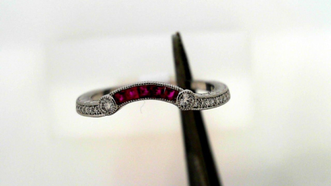 Diamond Wedding Bands  -  Women's