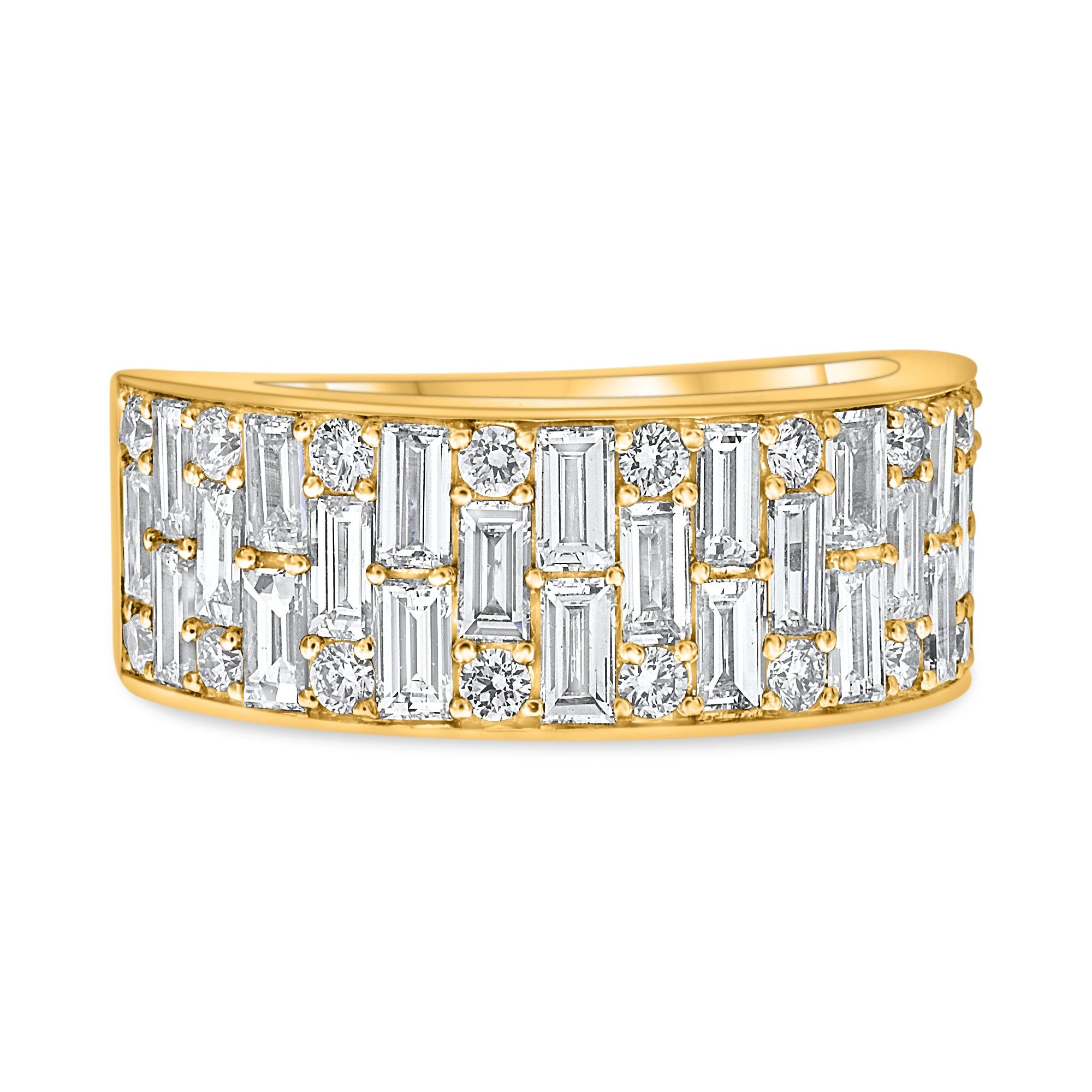 Diamond Wedding Bands  -  Women's