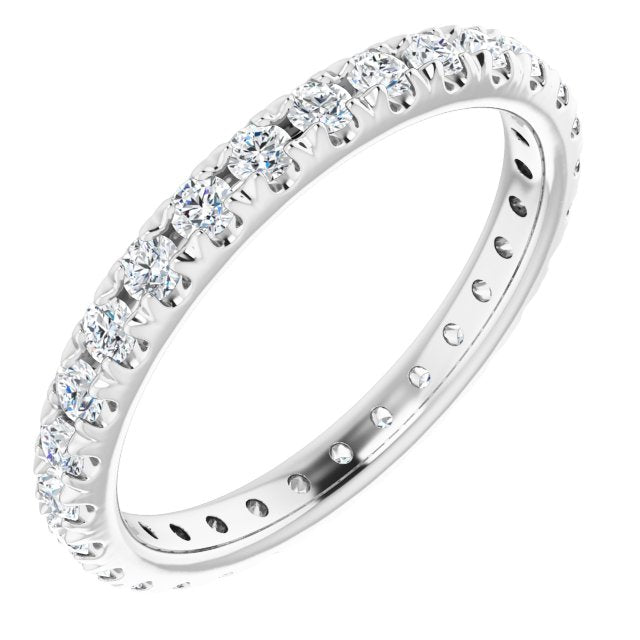 Diamond Wedding Bands  -  Women's