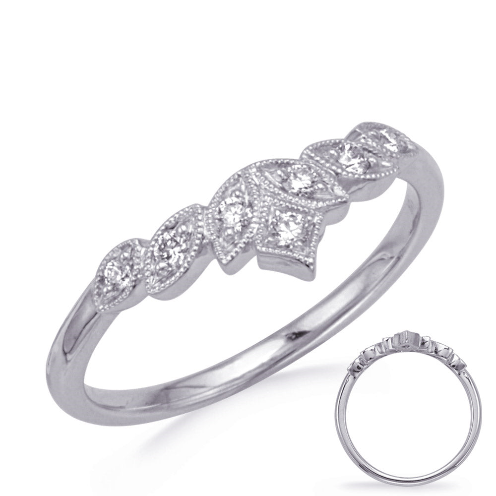 Diamond Wedding Bands  -  Women's