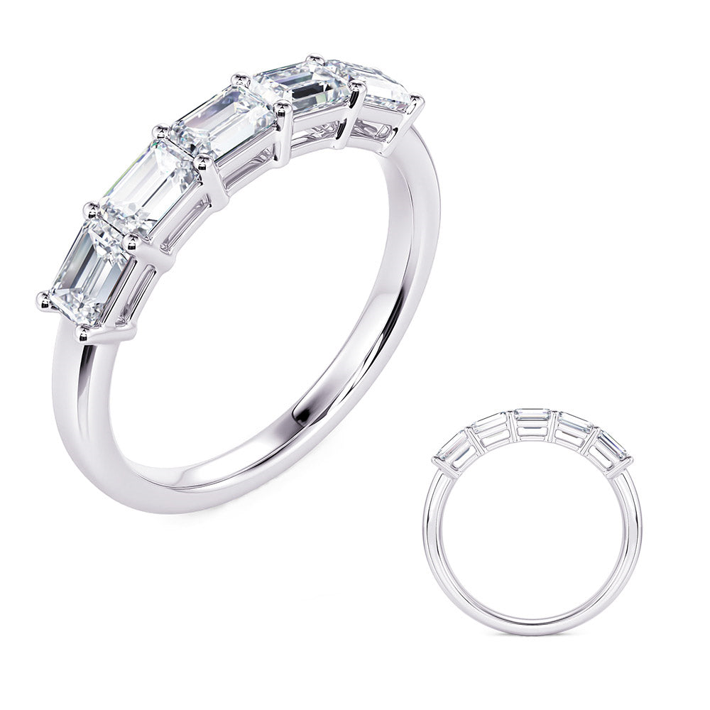 Diamond Wedding Bands  -  Women's
