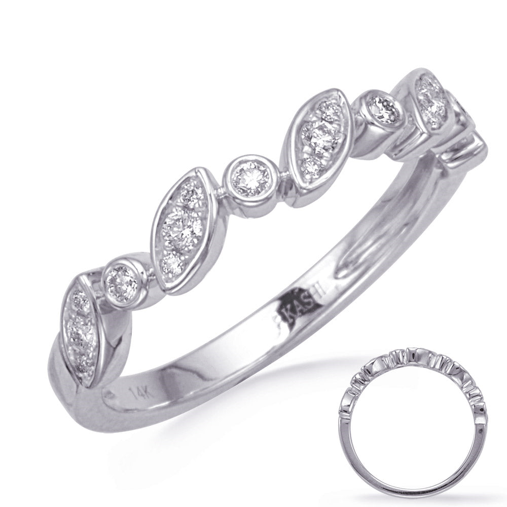 Diamond Wedding Bands  -  Women's