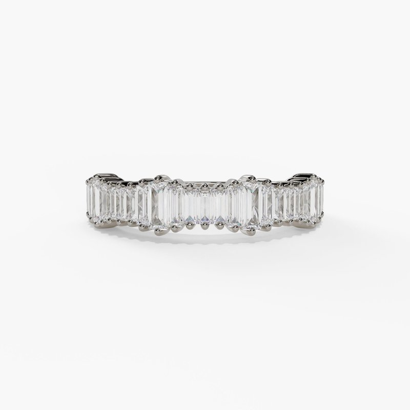 Diamond Wedding Bands  -  Women's