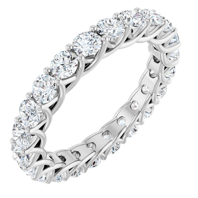 Diamond Wedding Bands  -  Women's
