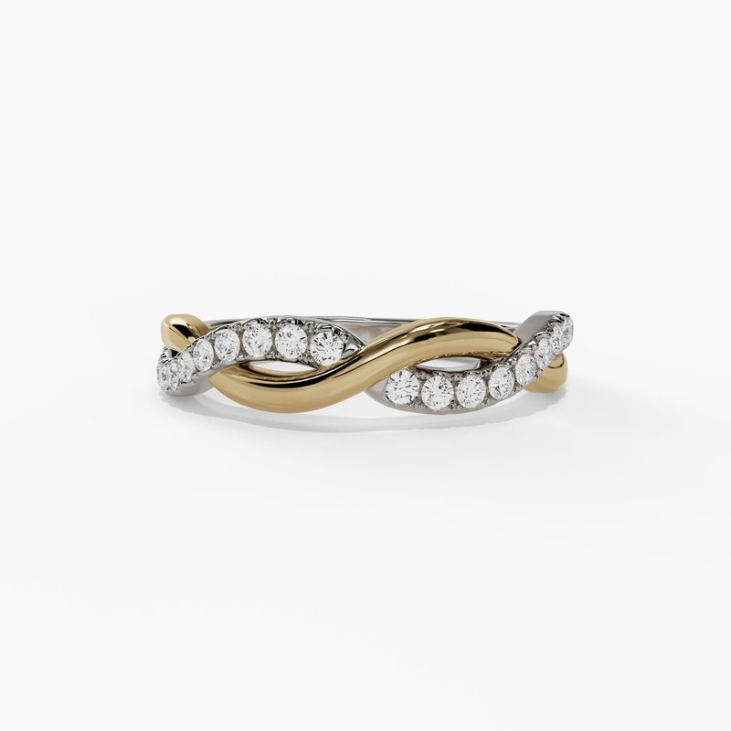 Diamond Wedding Bands  -  Women's