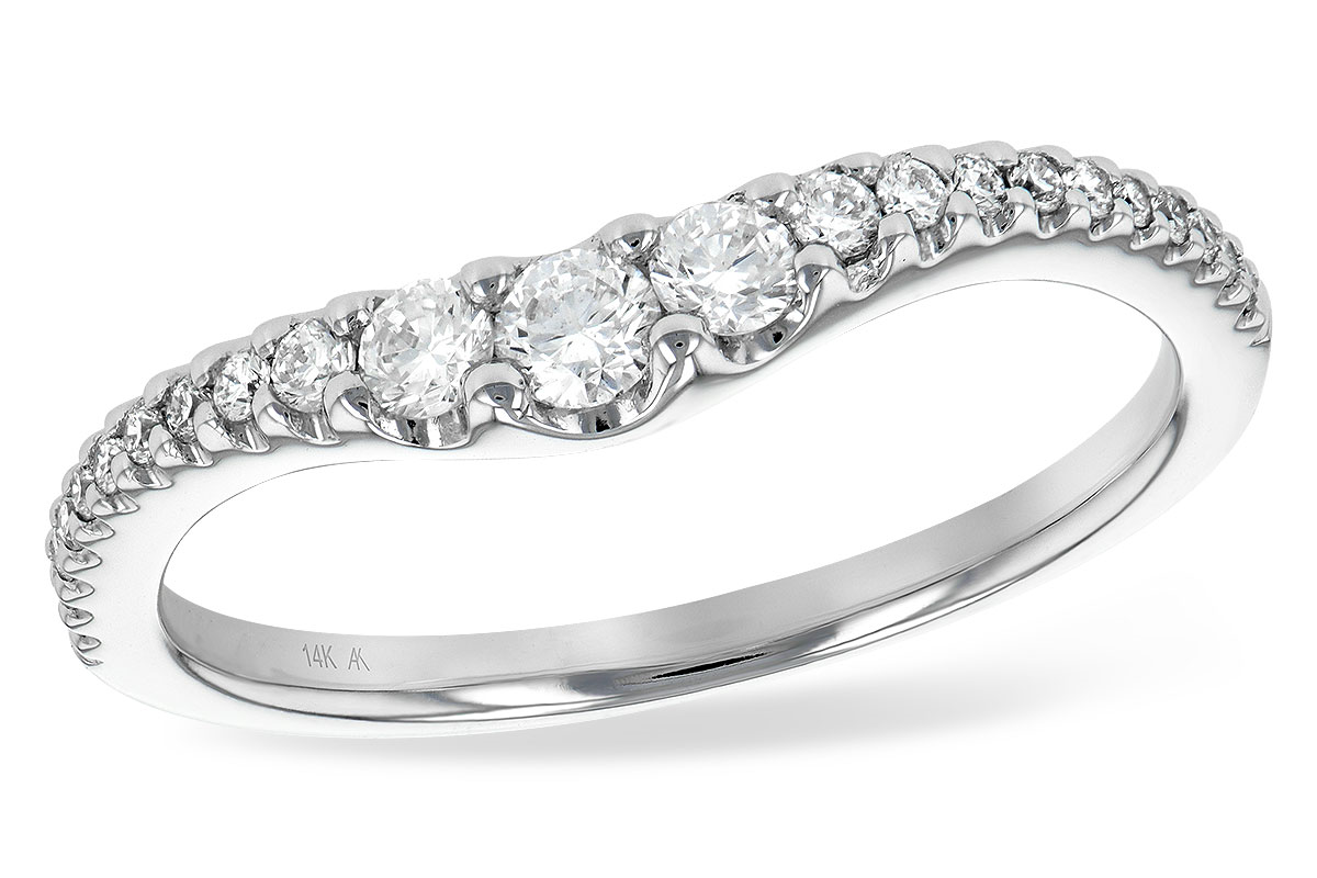 Diamond Wedding Bands  -  Women's