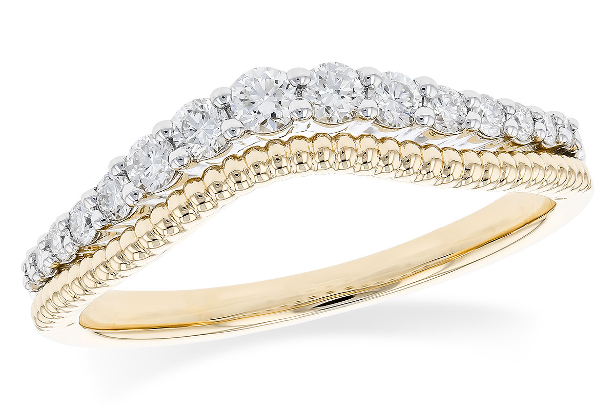 Diamond Wedding Bands  -  Women's