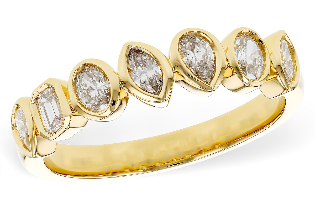 Diamond Wedding Bands  -  Women's