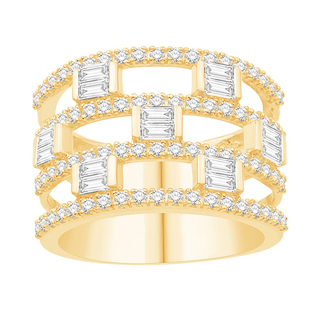 Diamond Fashion Rings  -  Women's