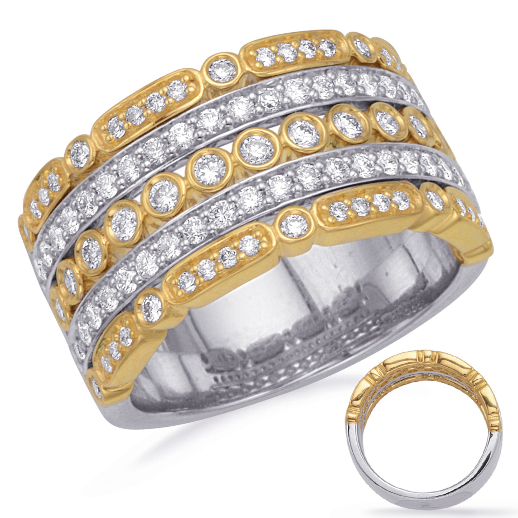 Diamond Fashion Rings  -  Women's