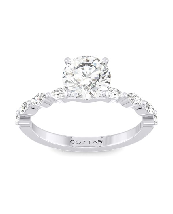 Diamond Semi-Mount Rings