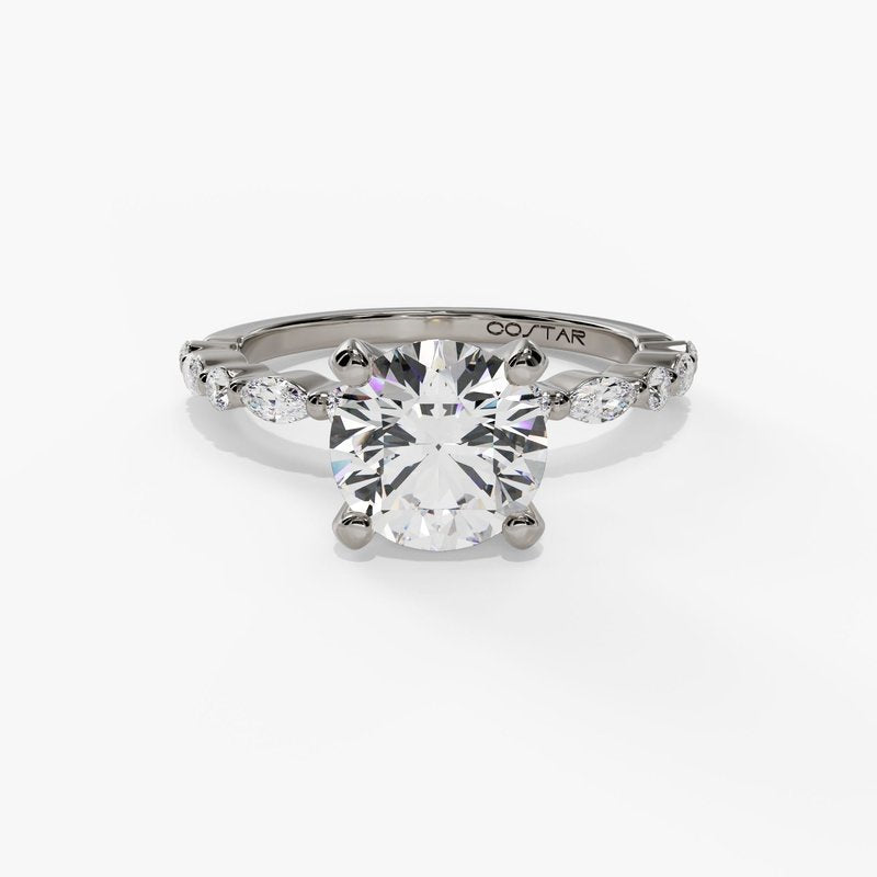 Diamond Semi-Mount Rings