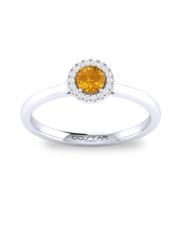 Colored Stone Rings  -  Women's