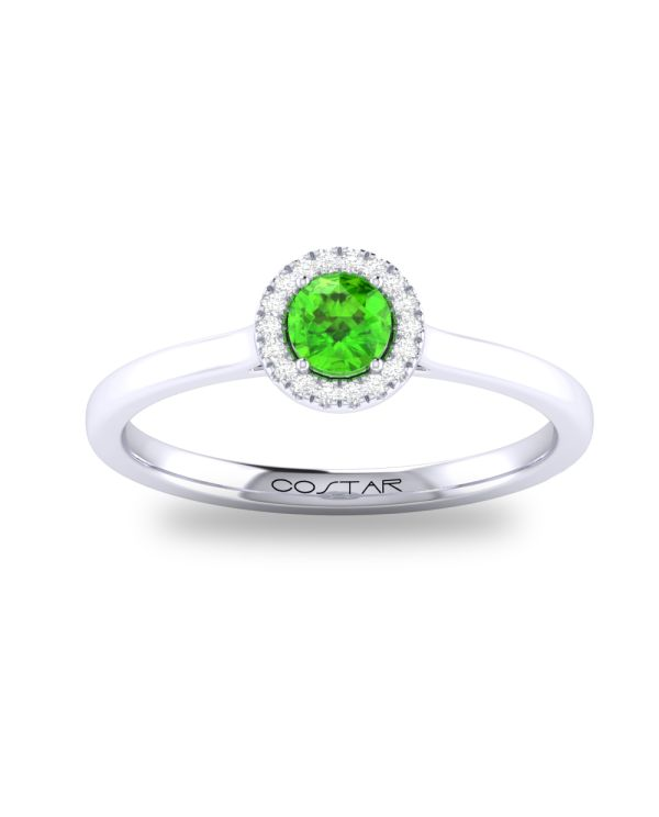 Colored Stone Rings  -  Women's