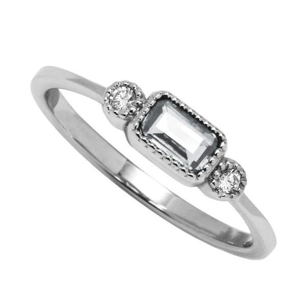 Colored Stone Rings  -  Women's