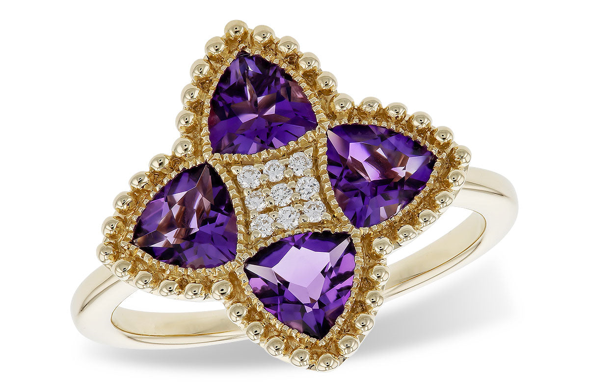 Colored Stone Rings  -  Women's