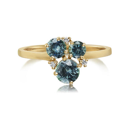 Colored Stone Rings  -  Women's