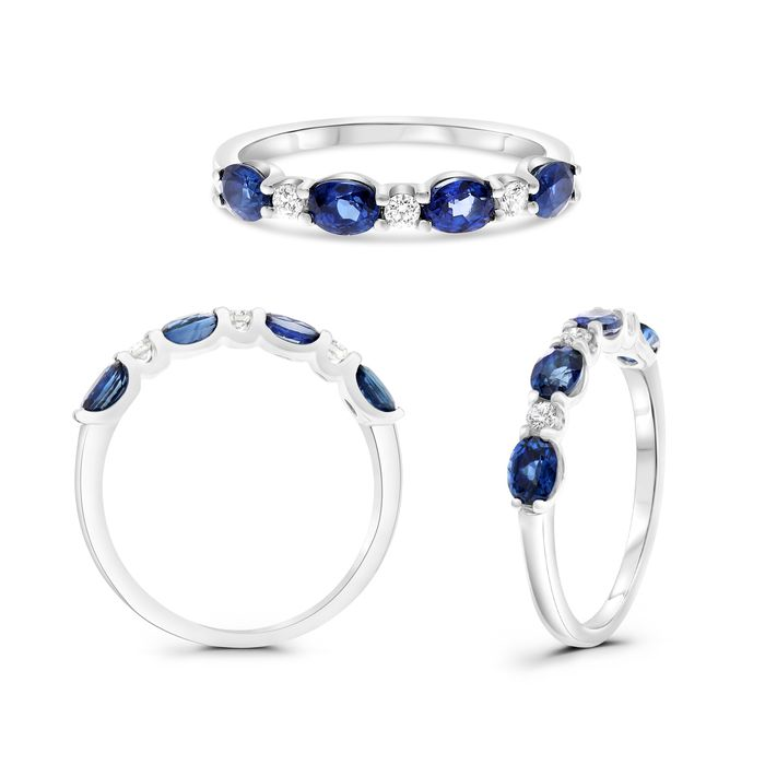 Colored Stone Rings  -  Women's