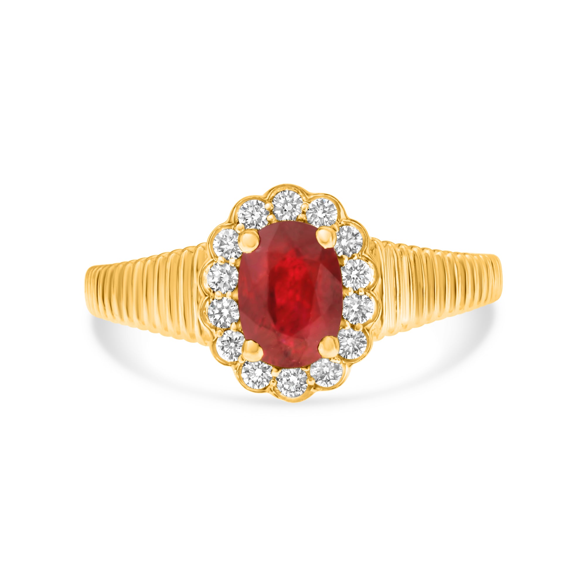 Colored Stone Rings  -  Women's