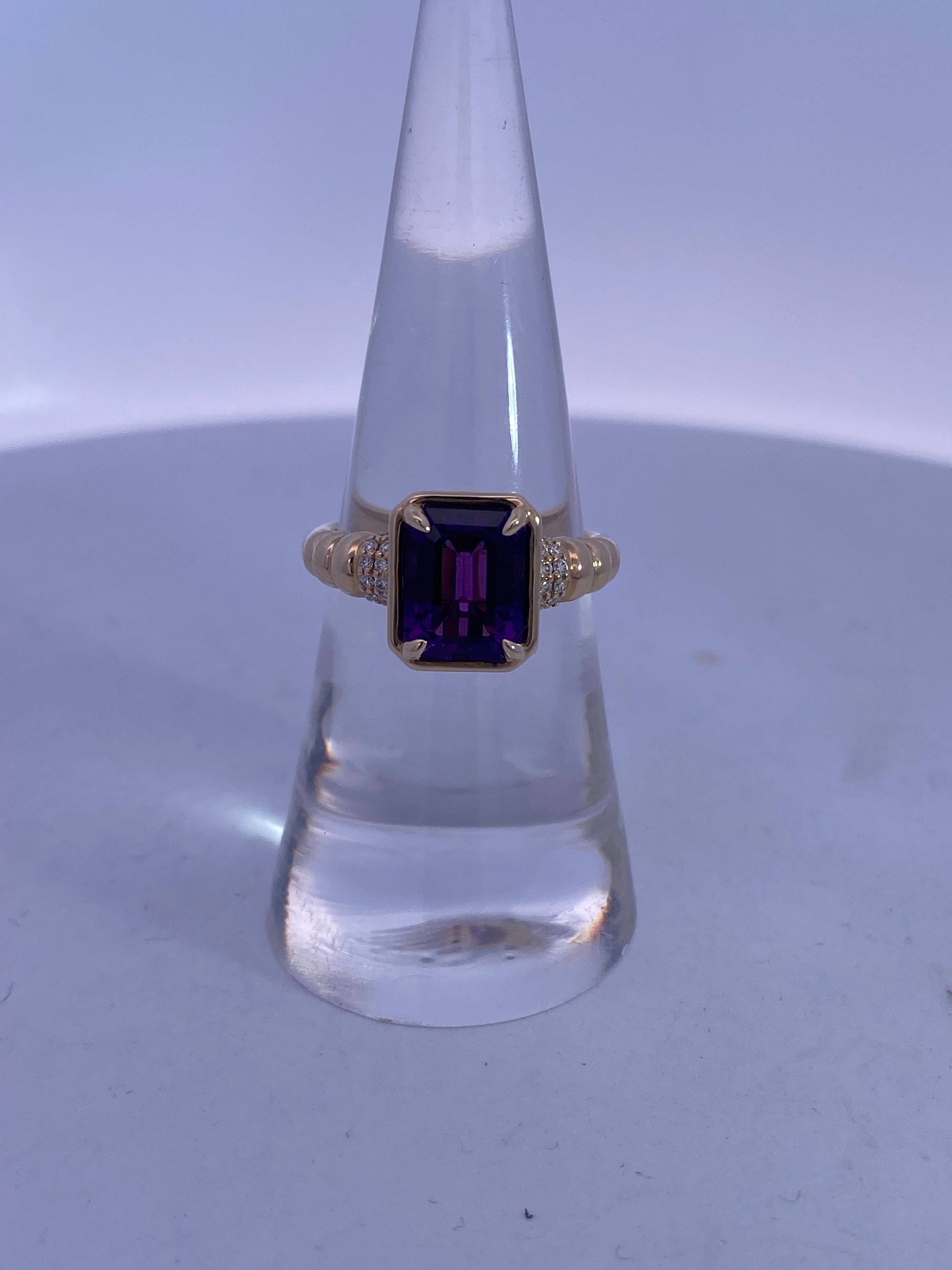 Colored Stone Rings  -  Women's