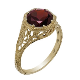 Colored Stone Rings  -  Women's