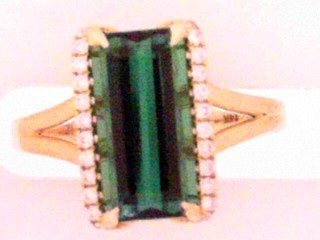 Colored Stone Rings  -  Women's