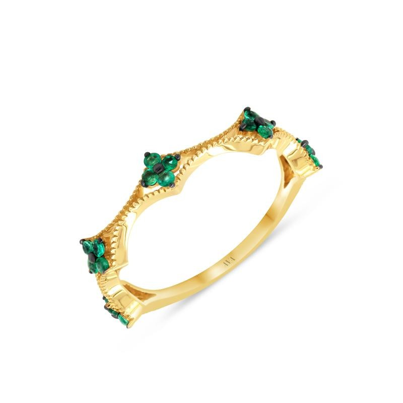 Colored Stone Rings  -  Women's