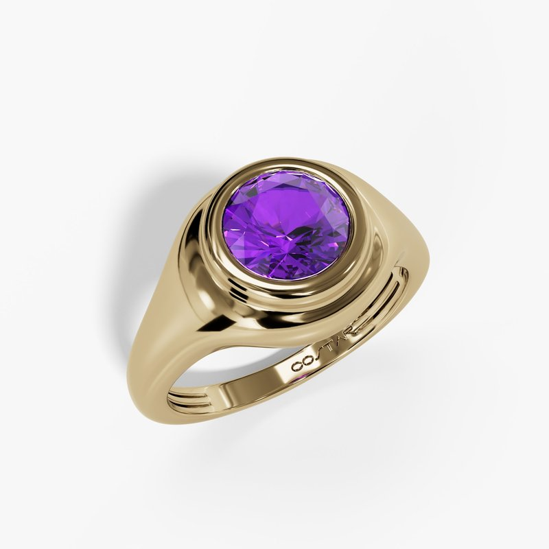 Colored Stone Rings  -  Women's