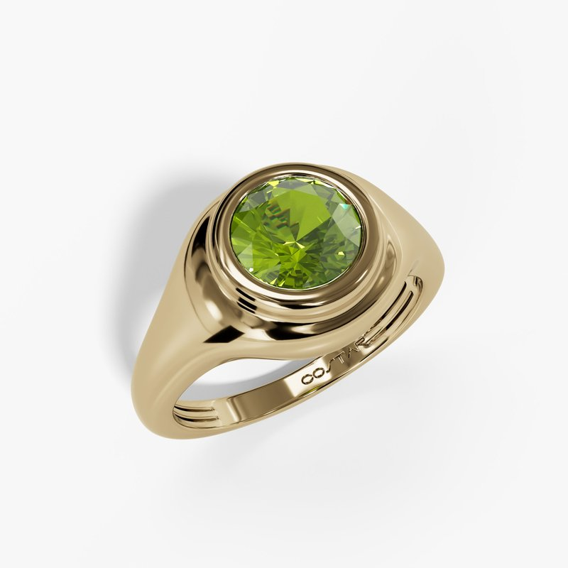 Colored Stone Rings  -  Women's