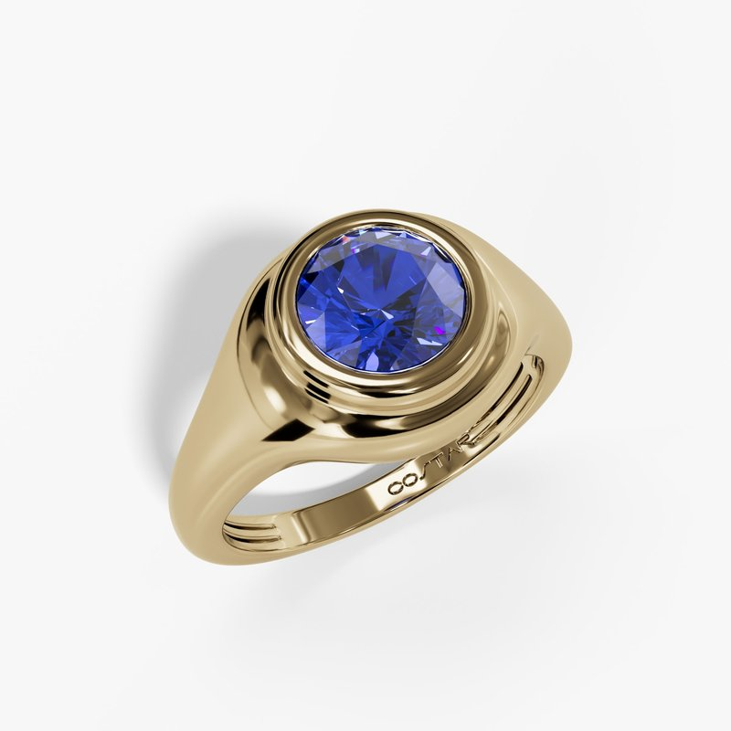 Colored Stone Rings  -  Women's