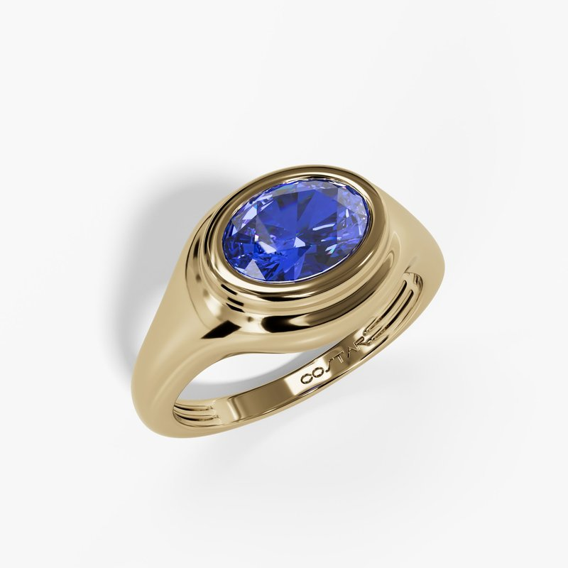 Colored Stone Rings  -  Women's