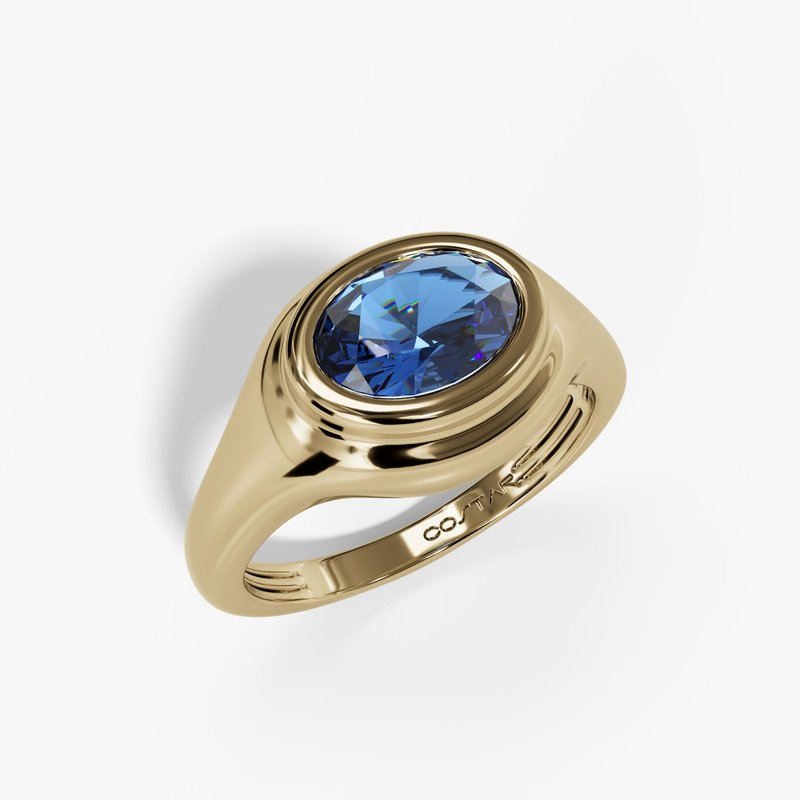 Colored Stone Rings  -  Women's