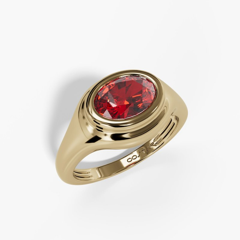 Colored Stone Rings  -  Women's