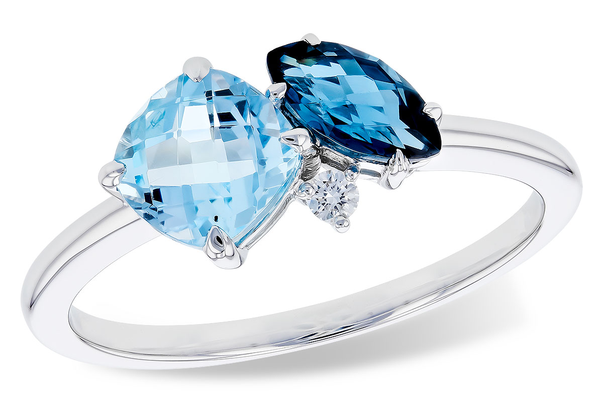 Colored Stone Rings  -  Women's