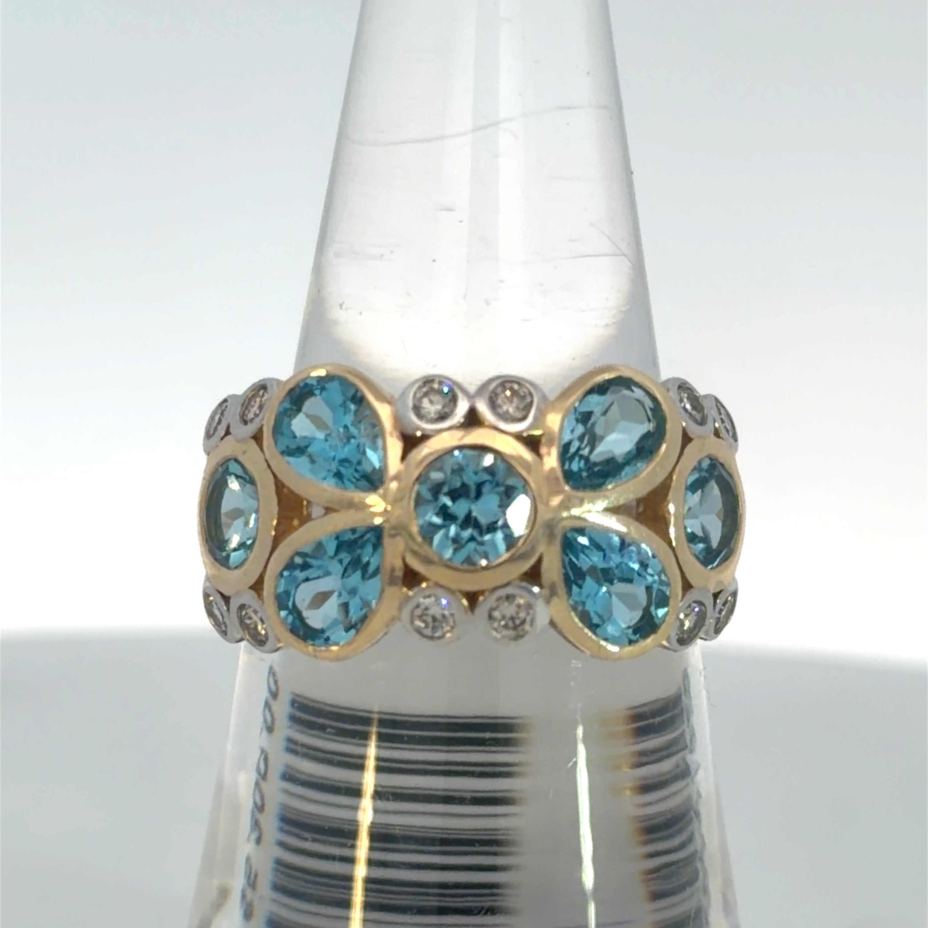 Colored Stone Rings  -  Women's