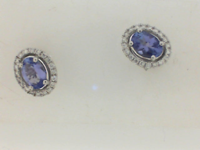 Colored Stone Earrings