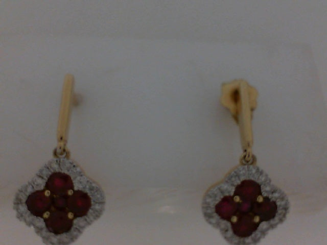 Colored Stone Earrings