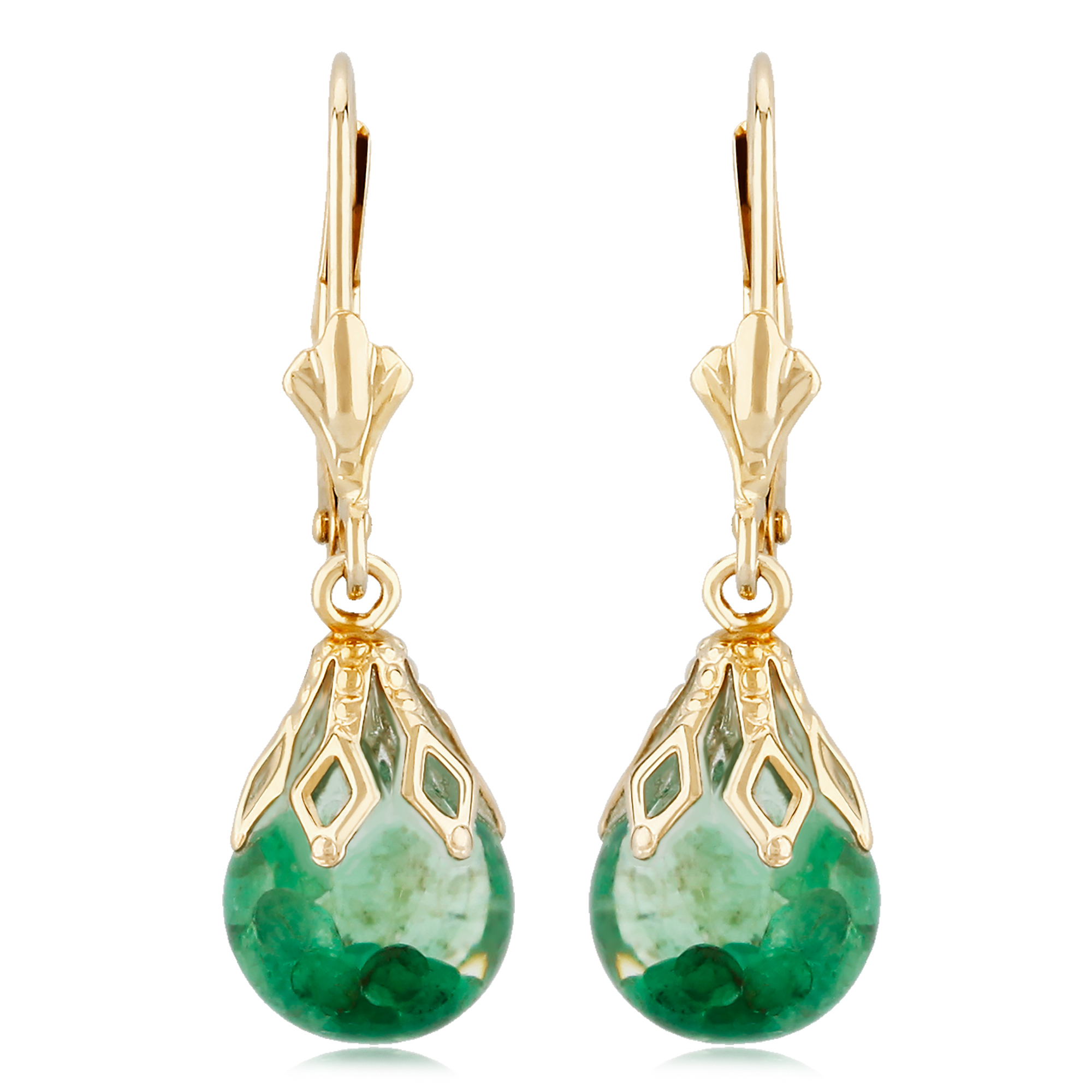 Colored Stone Earrings