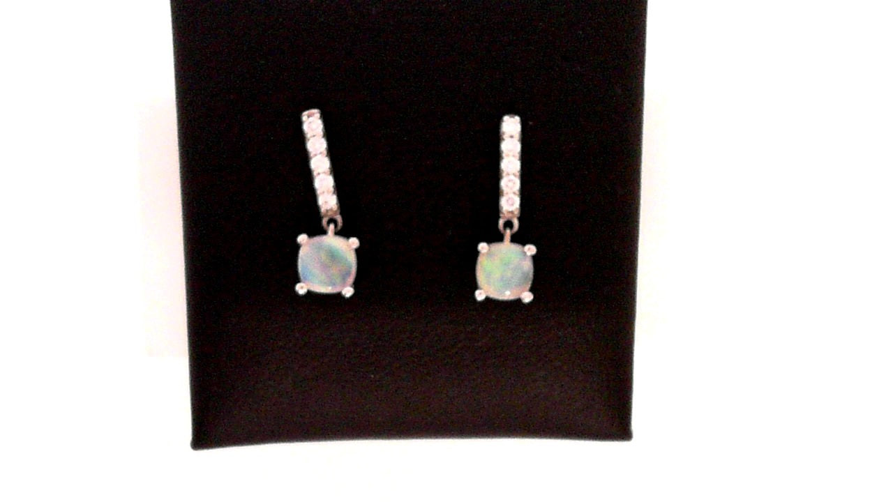 Colored Stone Earrings
