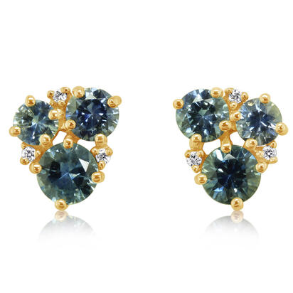 Colored Stone Earrings