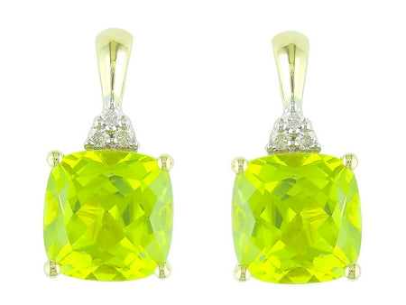 Colored Stone Earrings