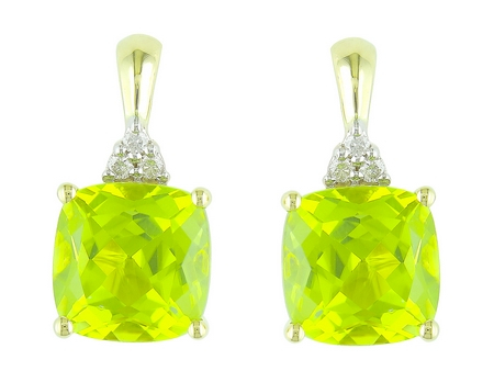 Colored Stone Earrings