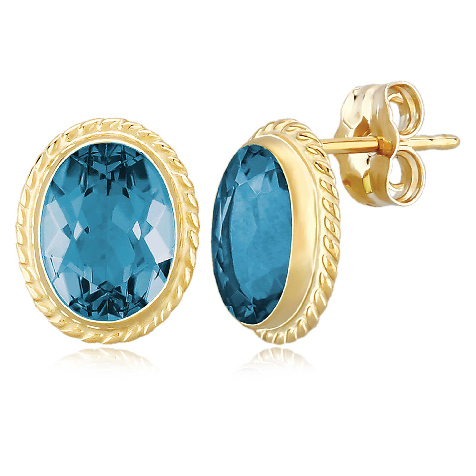 Colored Stone Earrings