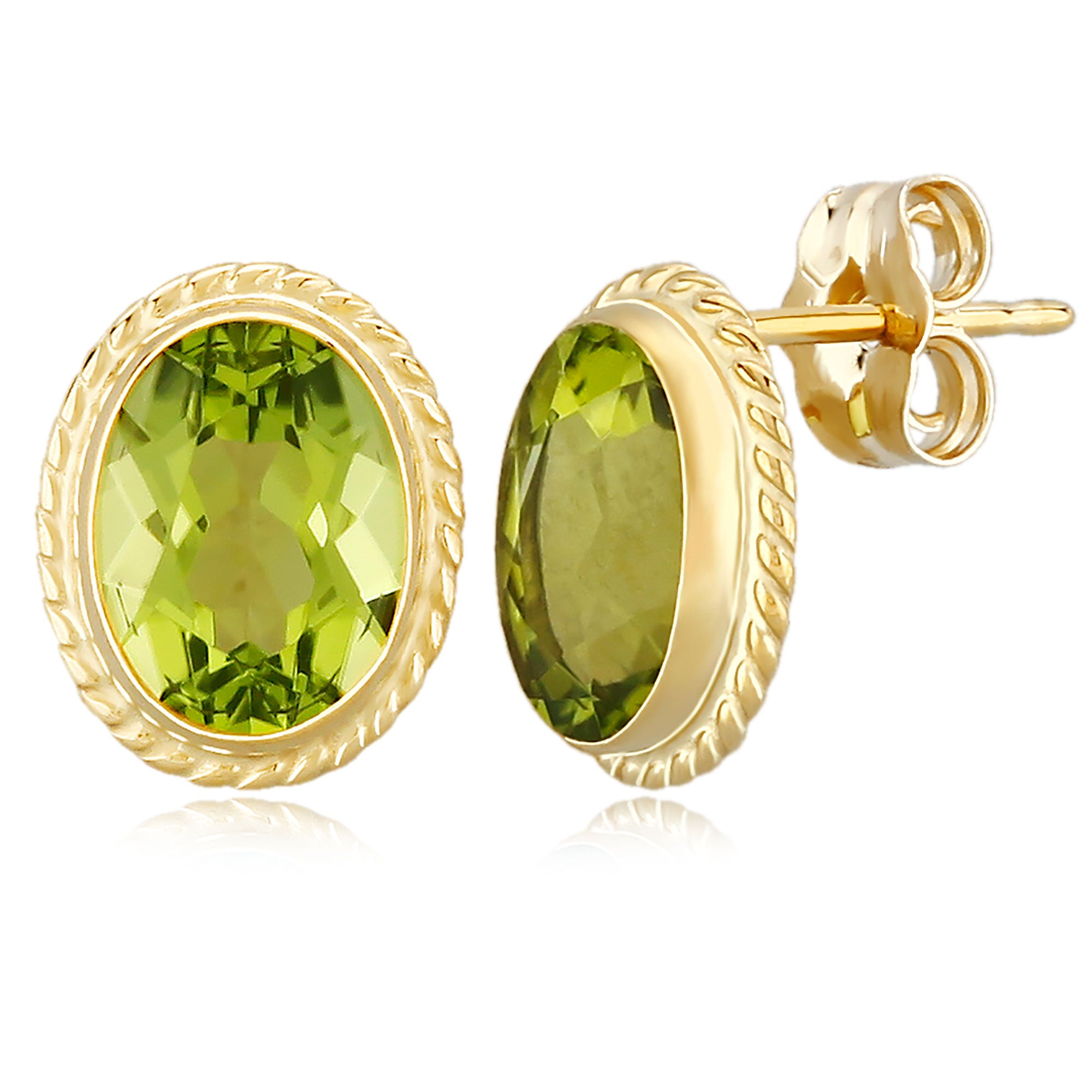 Colored Stone Earrings