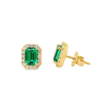 Colored Stone Earrings