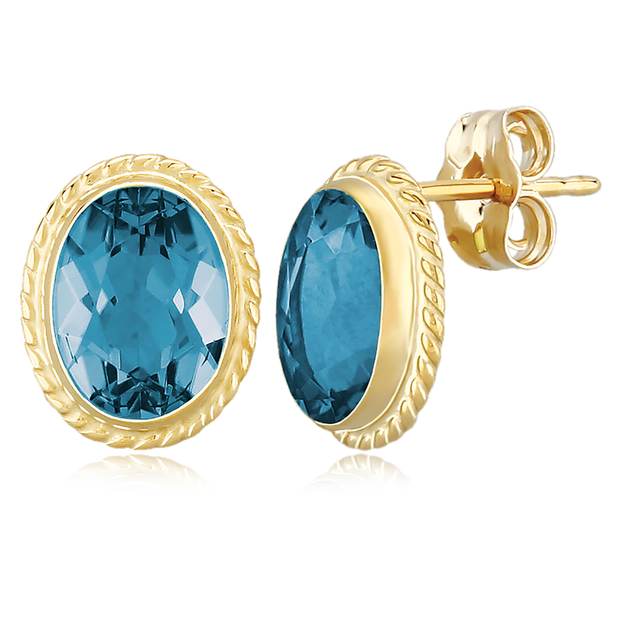 Colored Stone Earrings