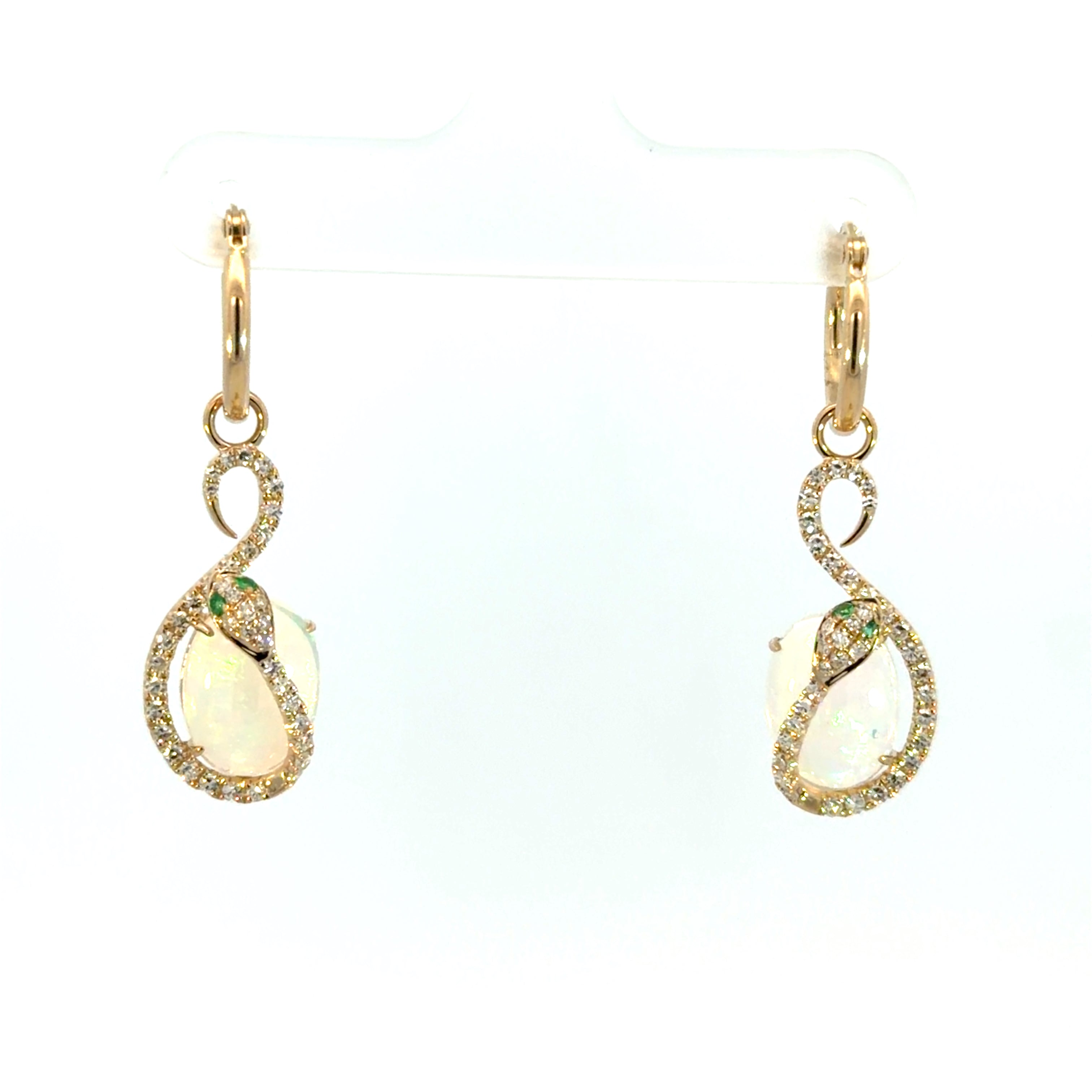 Colored Stone Earrings