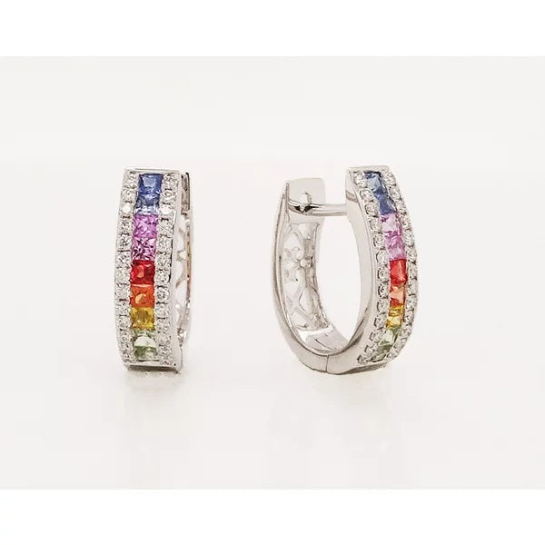 Colored Stone Earrings