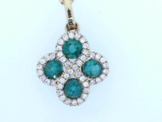 Colored Stone Necklace