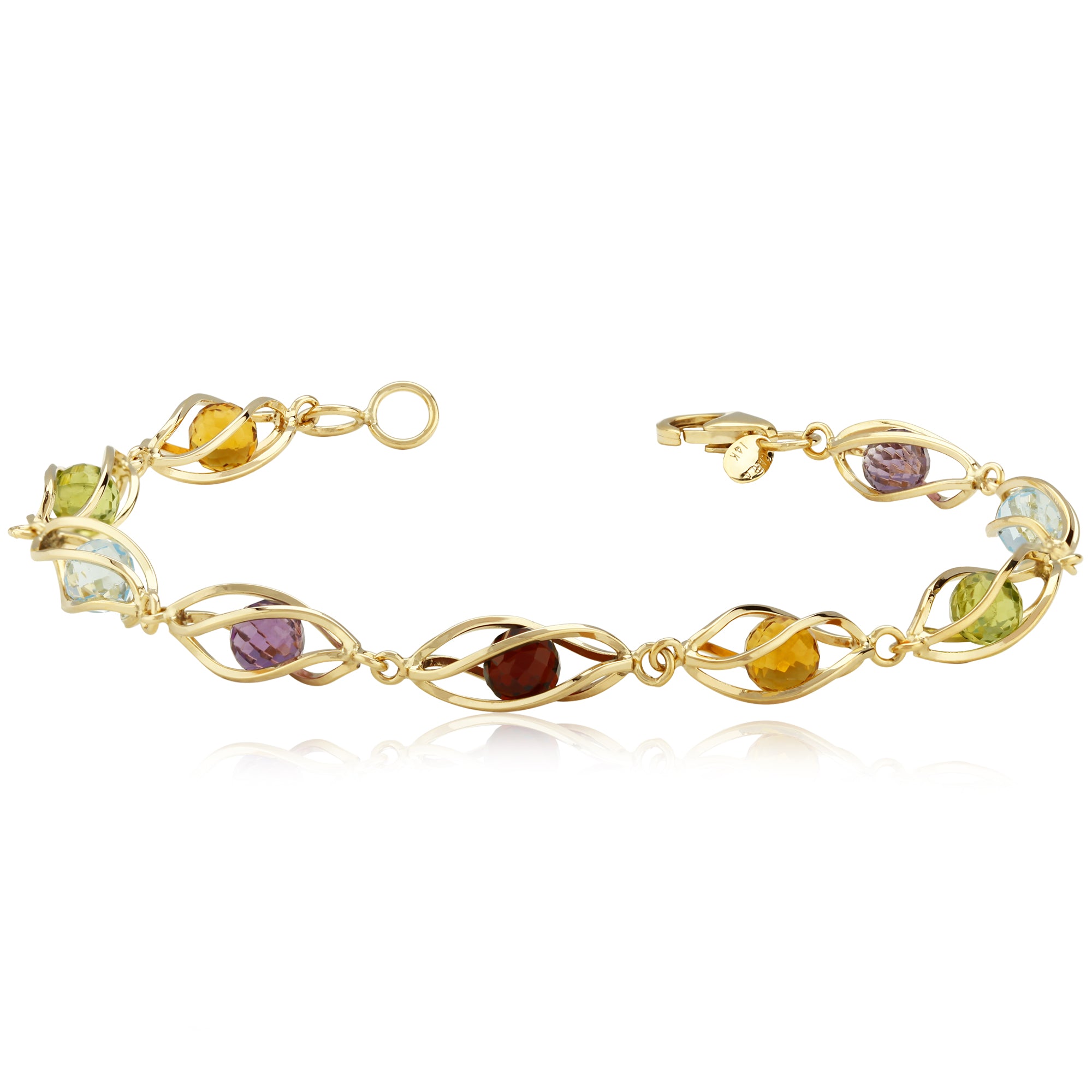 Colored Stone Bracelets